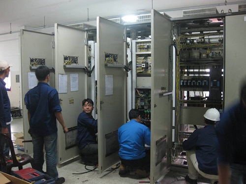Thi công điện nhà xưởng, tủ điện công nghiệp tại tphcm