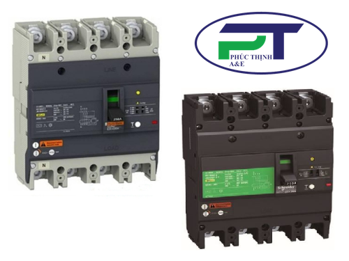 ELCB 4P EZCV250H4150Type H- Bảo vệ quá tải, ngắn mạch và chống rò 100A 25kA 415VAC 0.1-1A